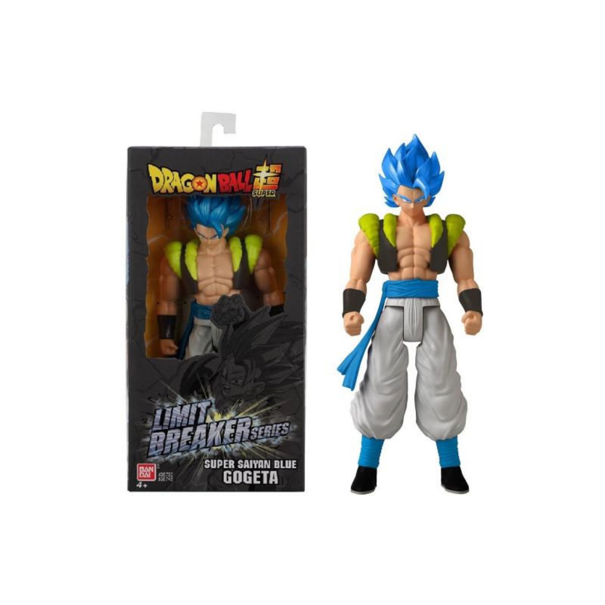 BANDAI Dragon Ball - Figurine géante Limit Breaker - Super Saiyan Blue Gogeta