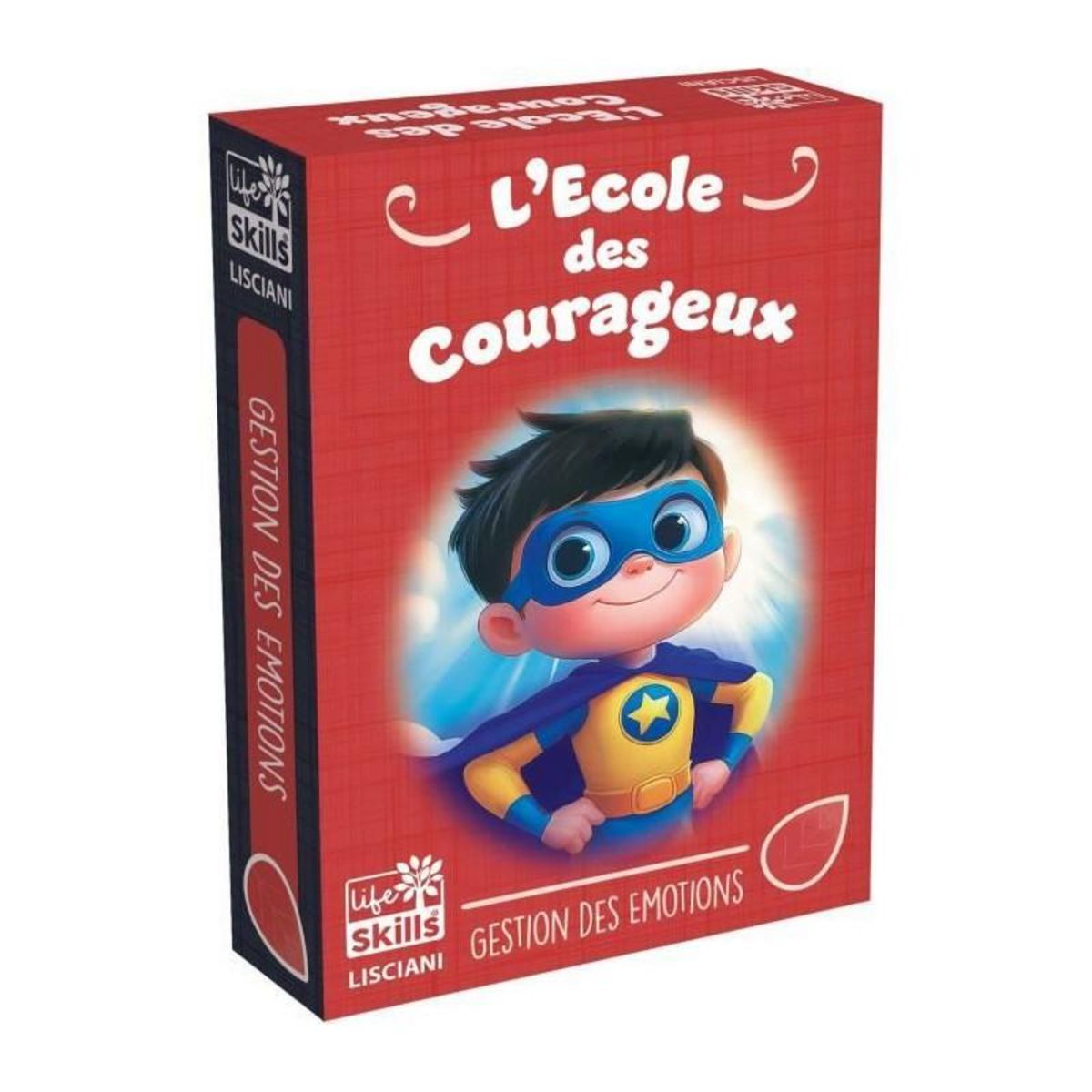 LISCIANI GIOCHI Jeu de cartes pour les enfants courageux - Jeu Éducatif - LIFE SKILLS - Cartes illustrées