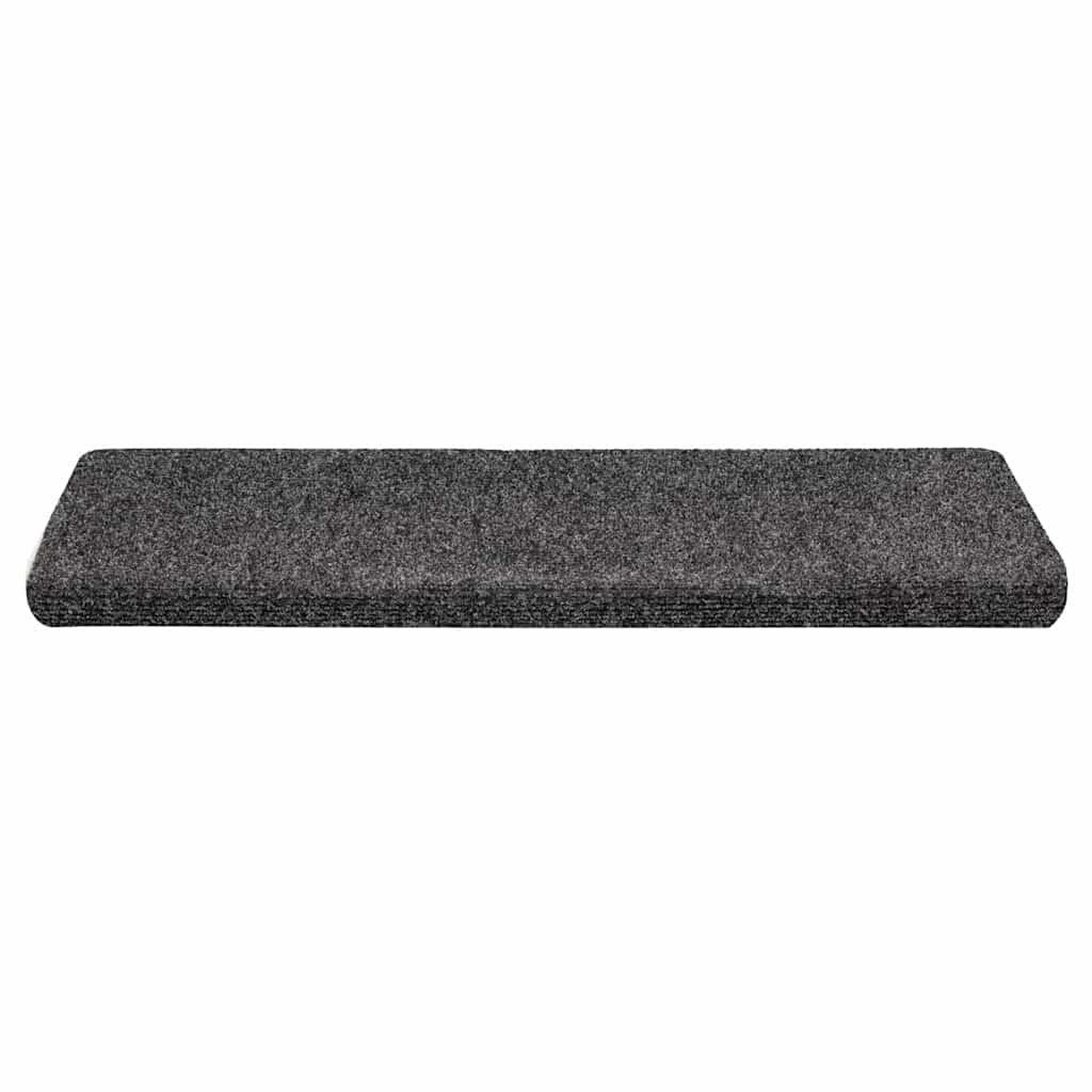Voir la diapositive 3 : VIDAXL Tapis d'escalier autocollants 30 pcs gris 65x21x4 cm