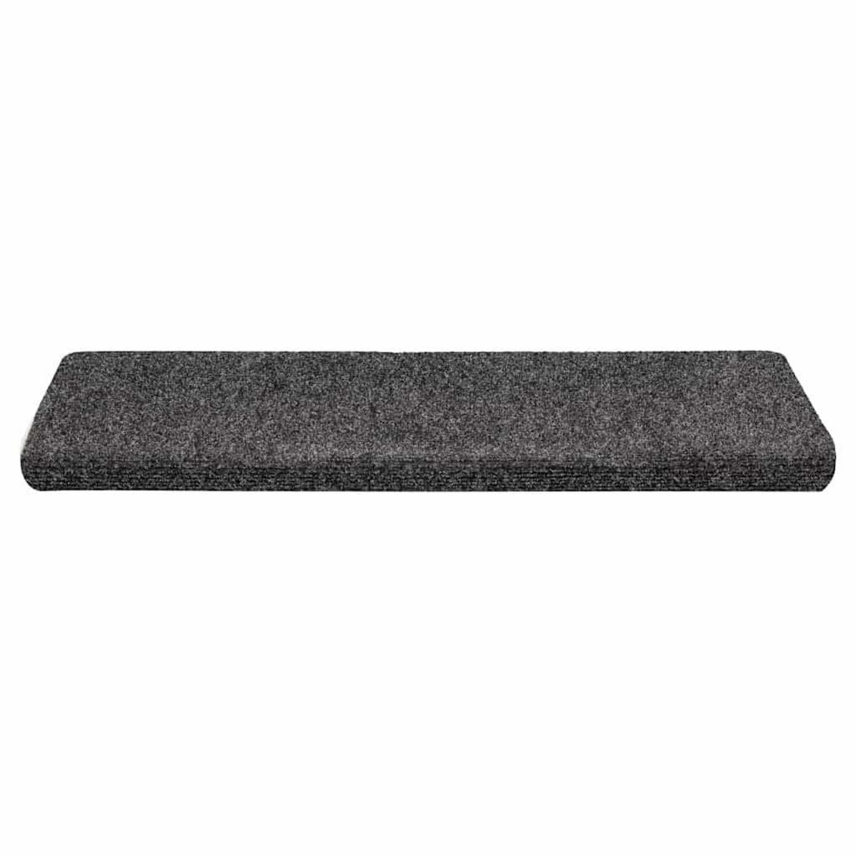 VIDAXL Tapis d'escalier autocollants 30 pcs gris 65x21x4 cm