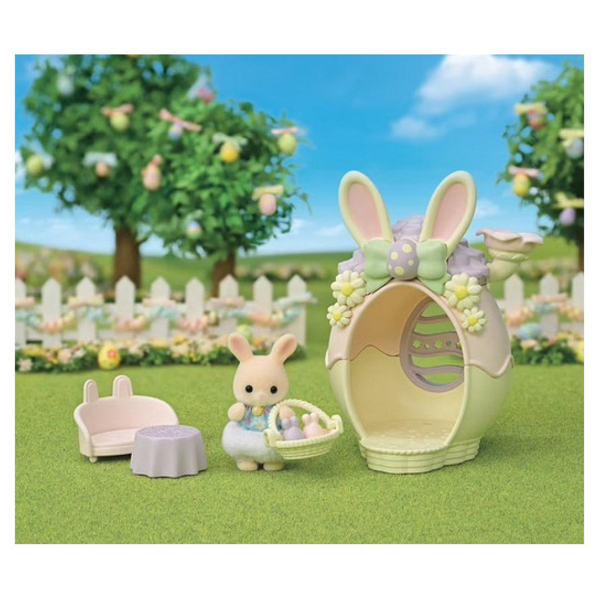 Voir la diapositive 2 : Sylvanian Families 5802 - La cachette aux oeufs