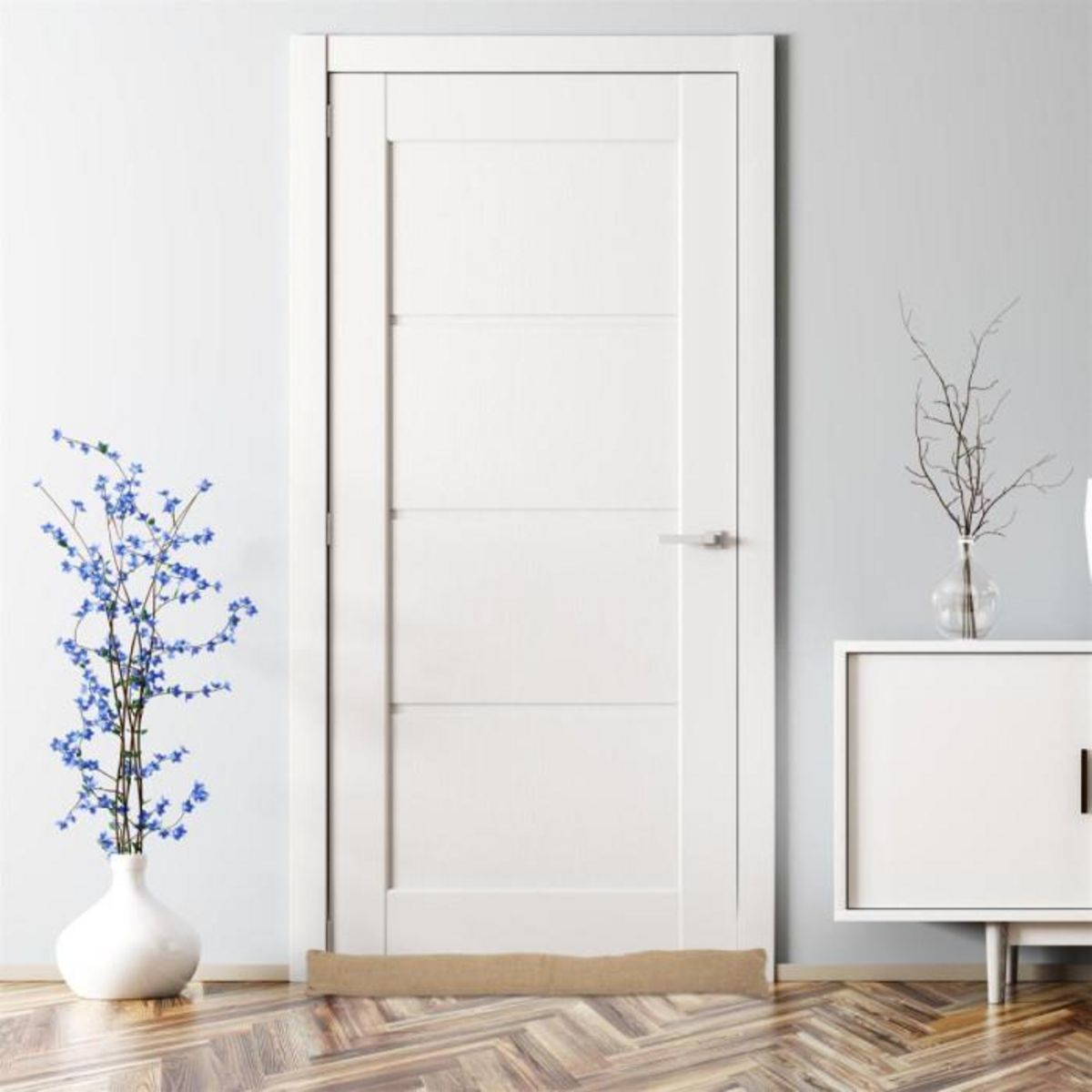 Paris Prix Boudin de Porte en Jute  Natural  80cm Marron