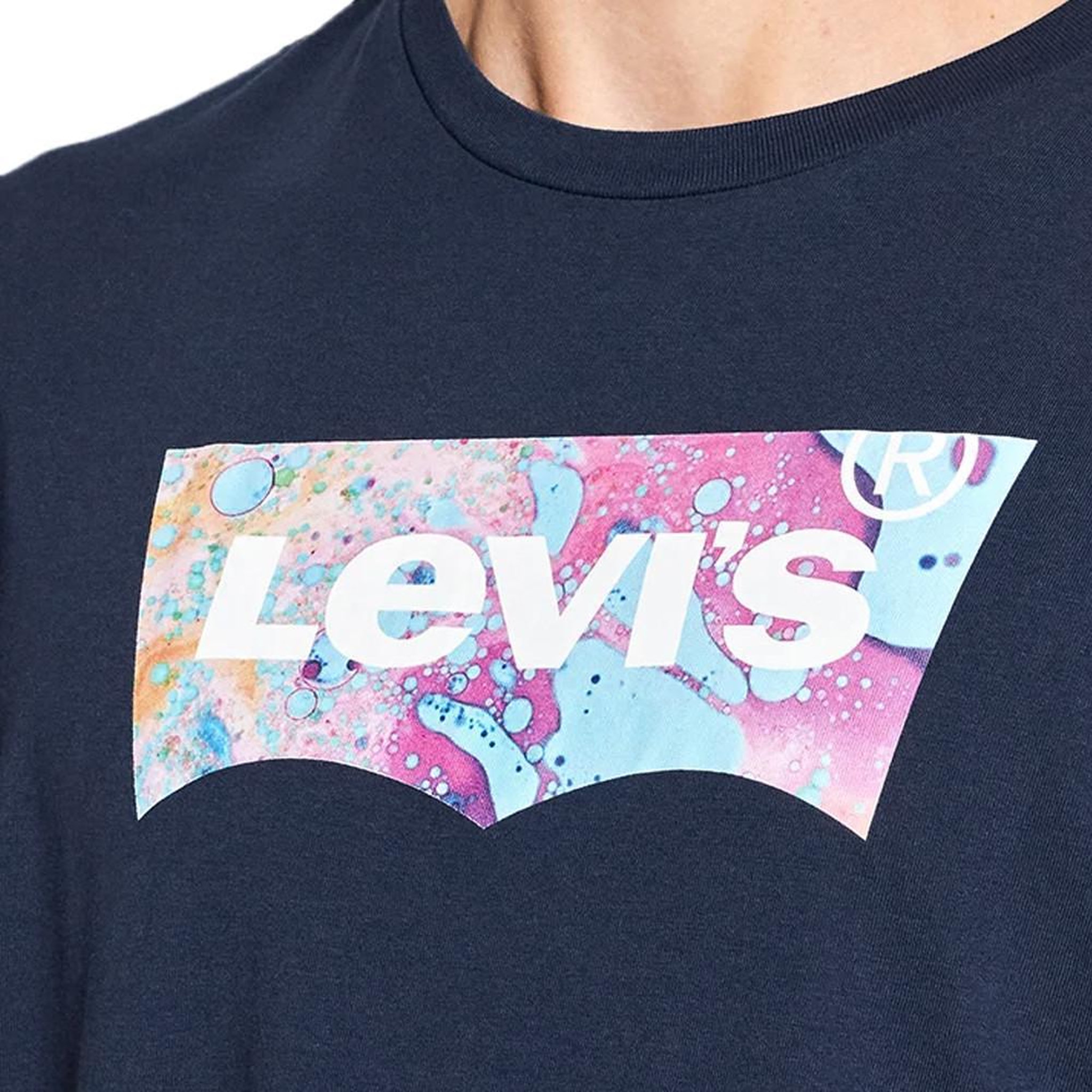 Voir la diapositive 5 : Levi's T-shirt Marine Homme Levi's Graphic