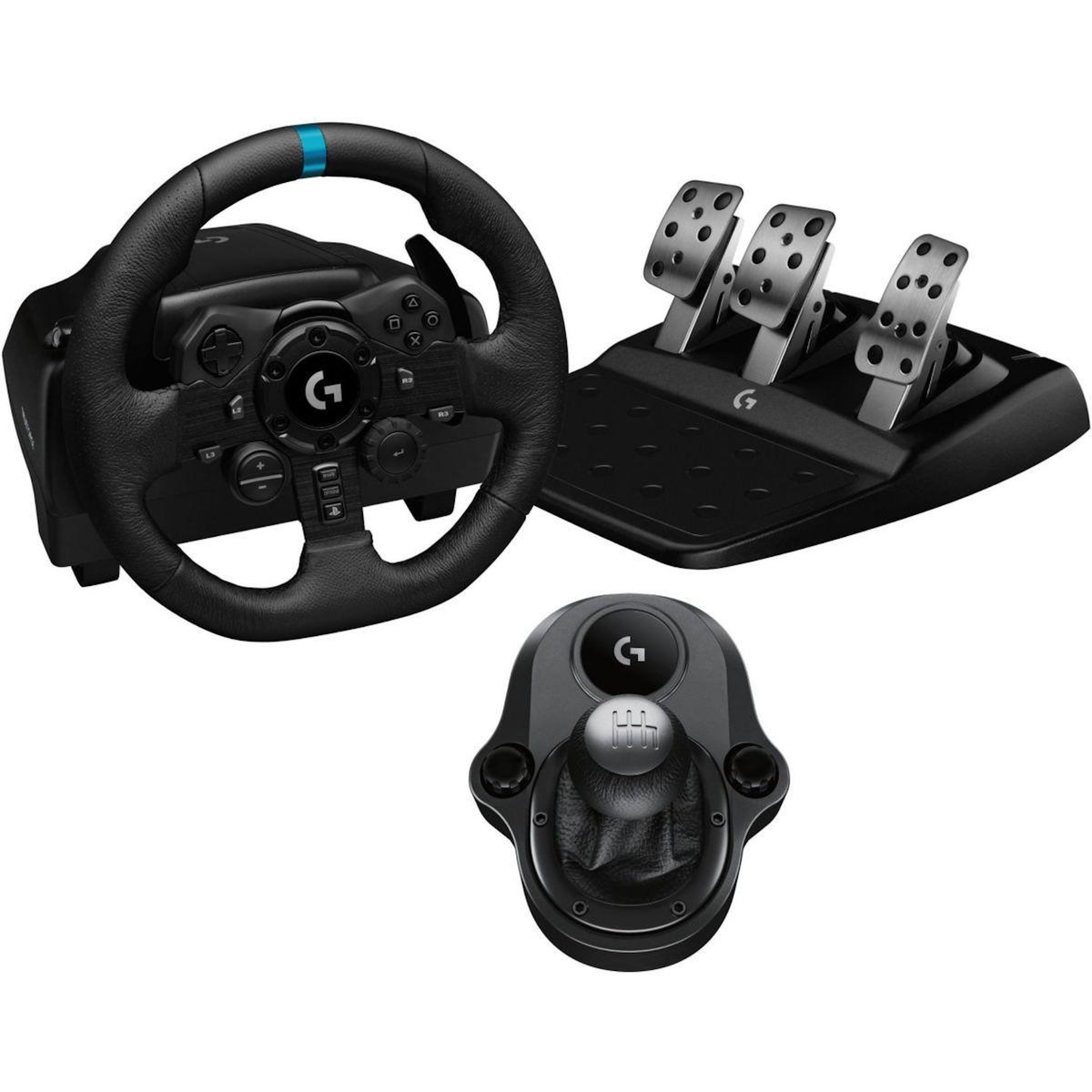 Logitech Volant + Levier de vitesses + Pédalier G923 SE Playstation