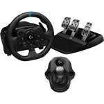Logitech Volant + Levier de vitesses + Pédalier G923 SE Playstation