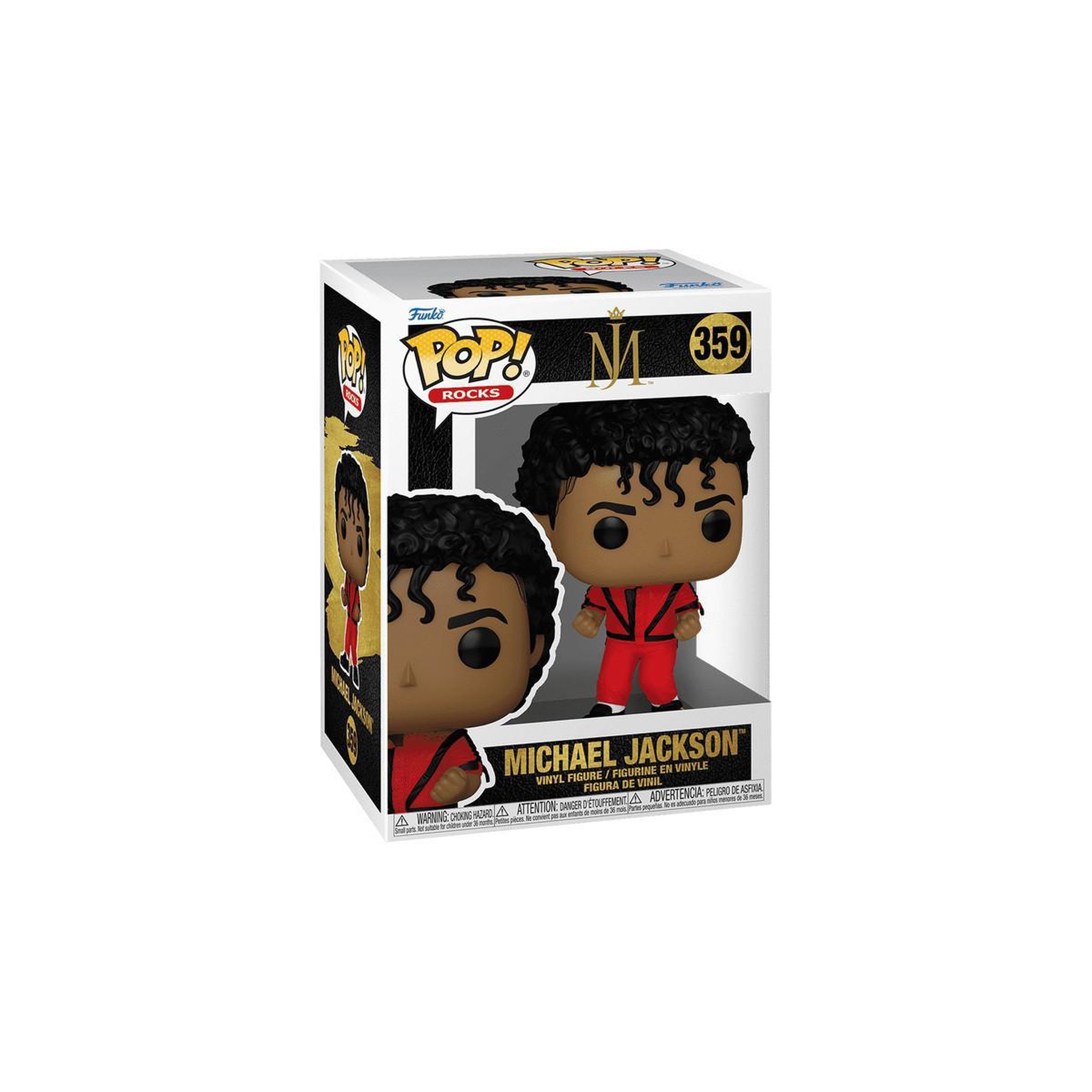 Voir la diapositive 3 : Funko Figurine Funko POP Rocks Michael Jackson Thriller