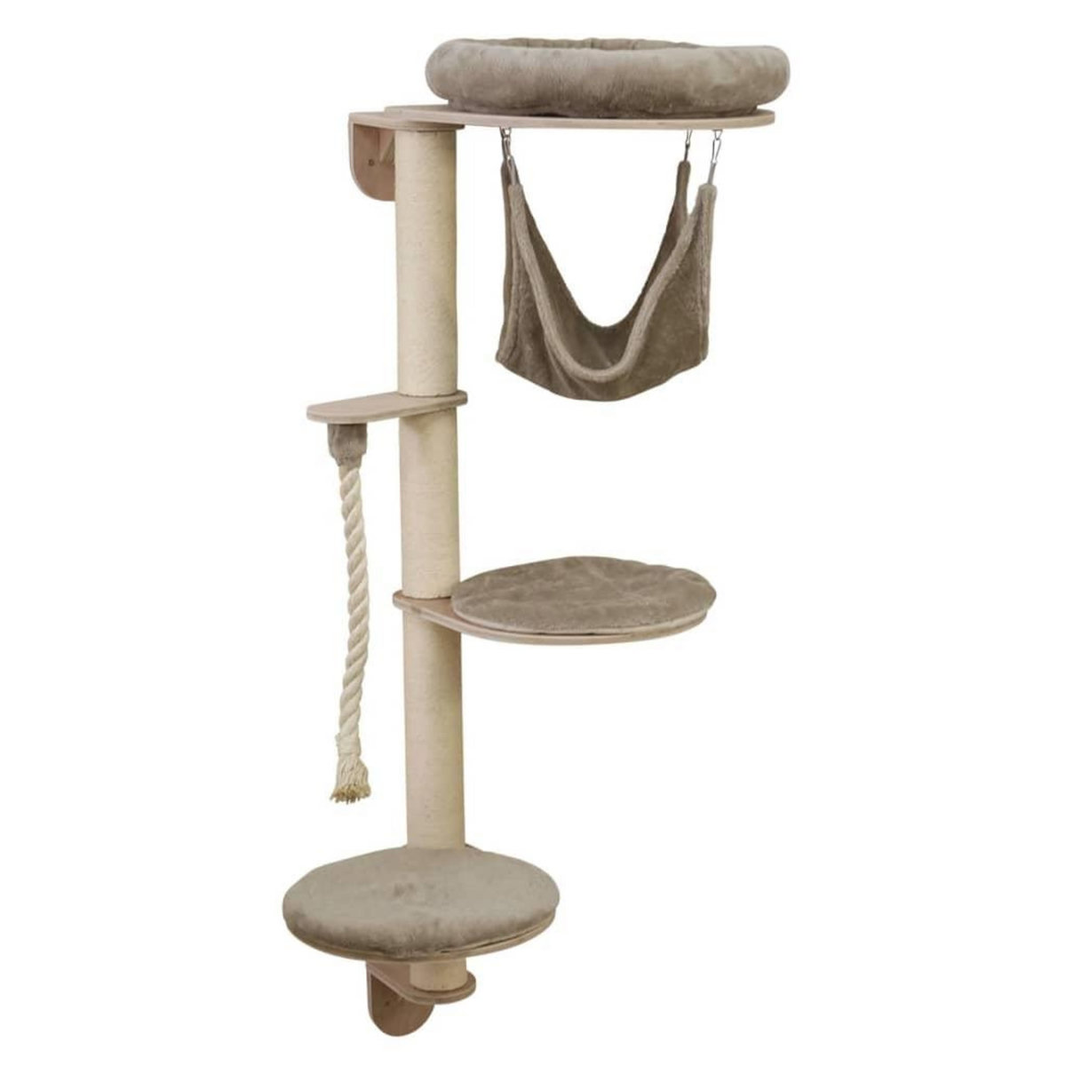 KERBL Kerbl Arbre a chat mural Dolomit Grappa 158 cm Taupe