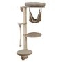 Voir la diapositive 2 : KERBL Kerbl Arbre a chat mural Dolomit Grappa 158 cm Taupe