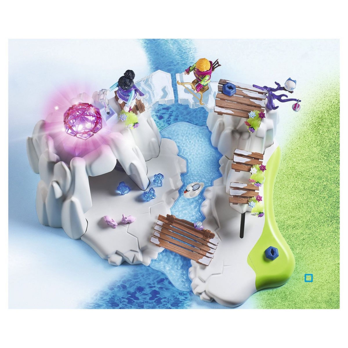 PLAYMOBIL 9470 - Magic - Grotte du diamant Cristal d'amour