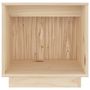 Voir la diapositive 4 : VIDAXL Table de chevet 40x30x40 cm Bois de pin solide