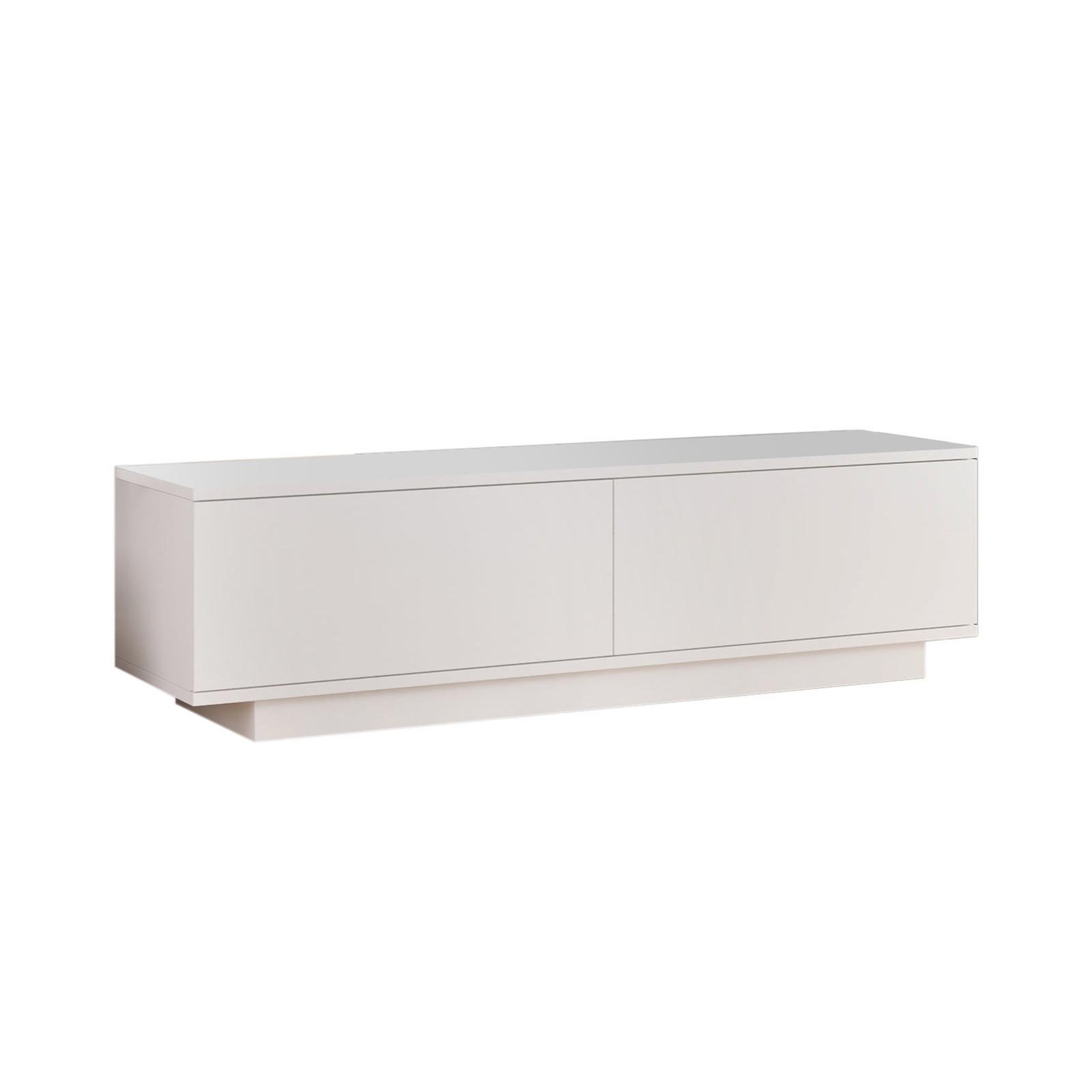 Habitat et Jardin Meuble tv en bois  fn1  - 140 x 35 x 38 cm - blanc