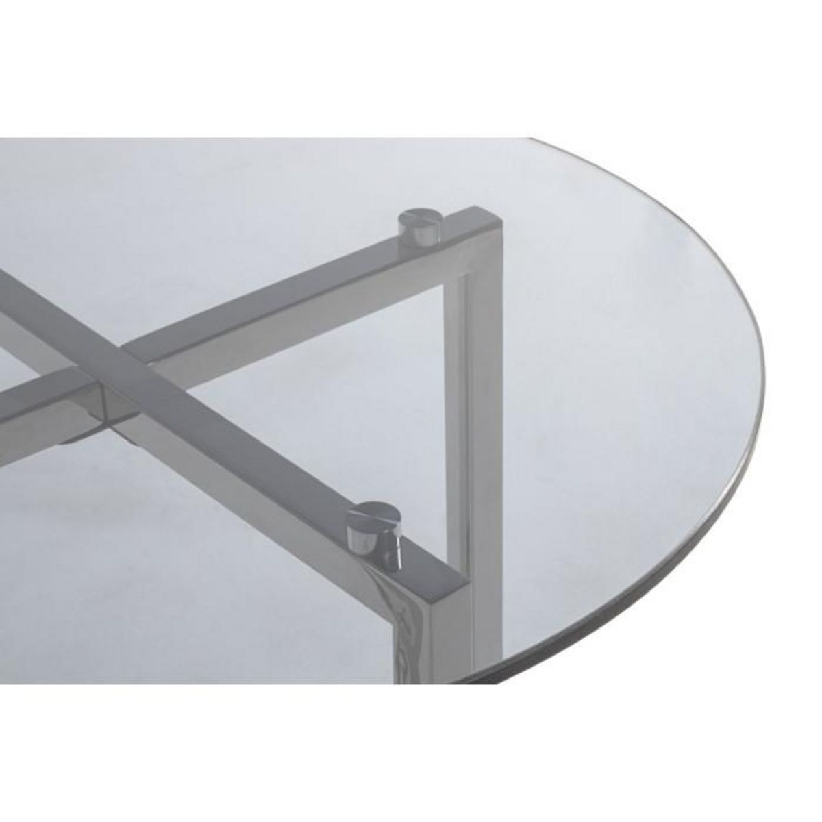 Paris Prix Table d'Appoint Design  Comada  55cm Gris