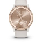 GARMIN Montre santé Vivomove Trend silicone blanc