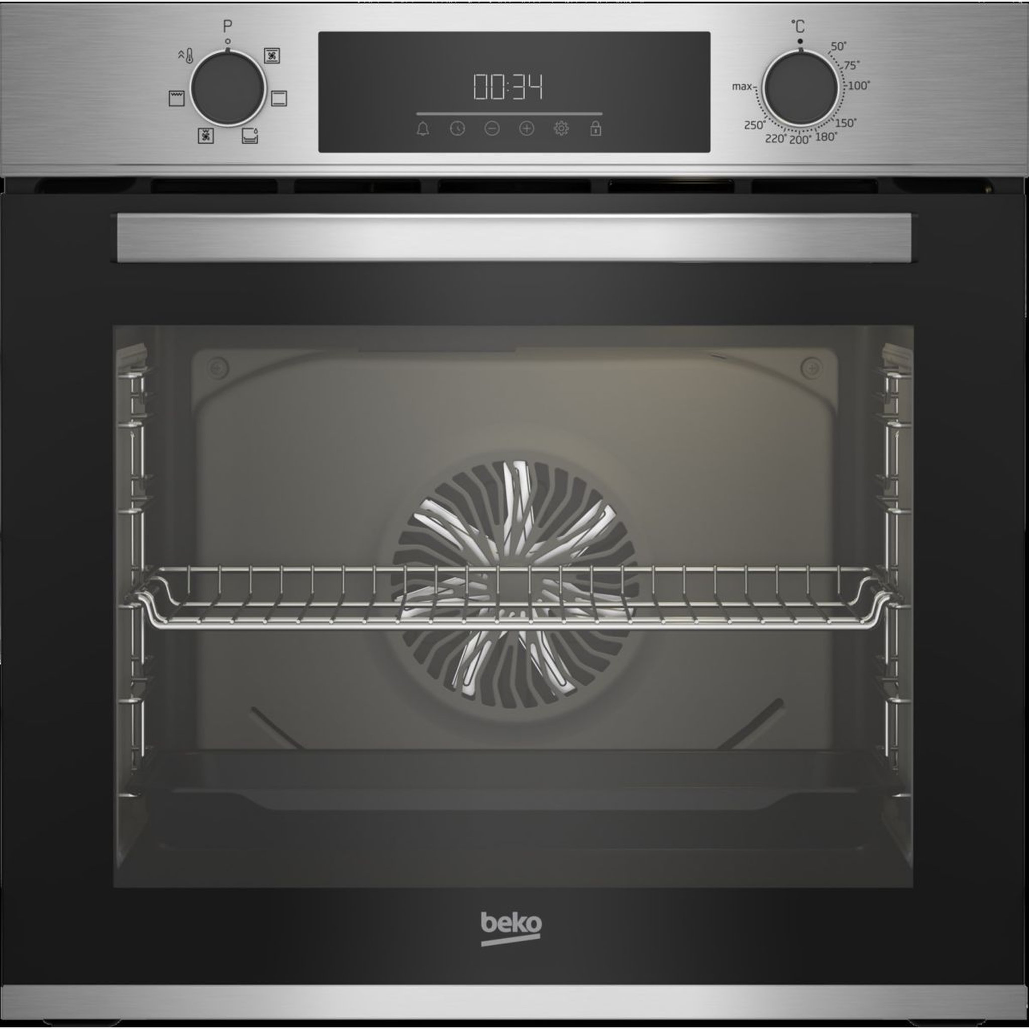Voir la diapositive 1 : Beko Four encastrable BBIE12300XC