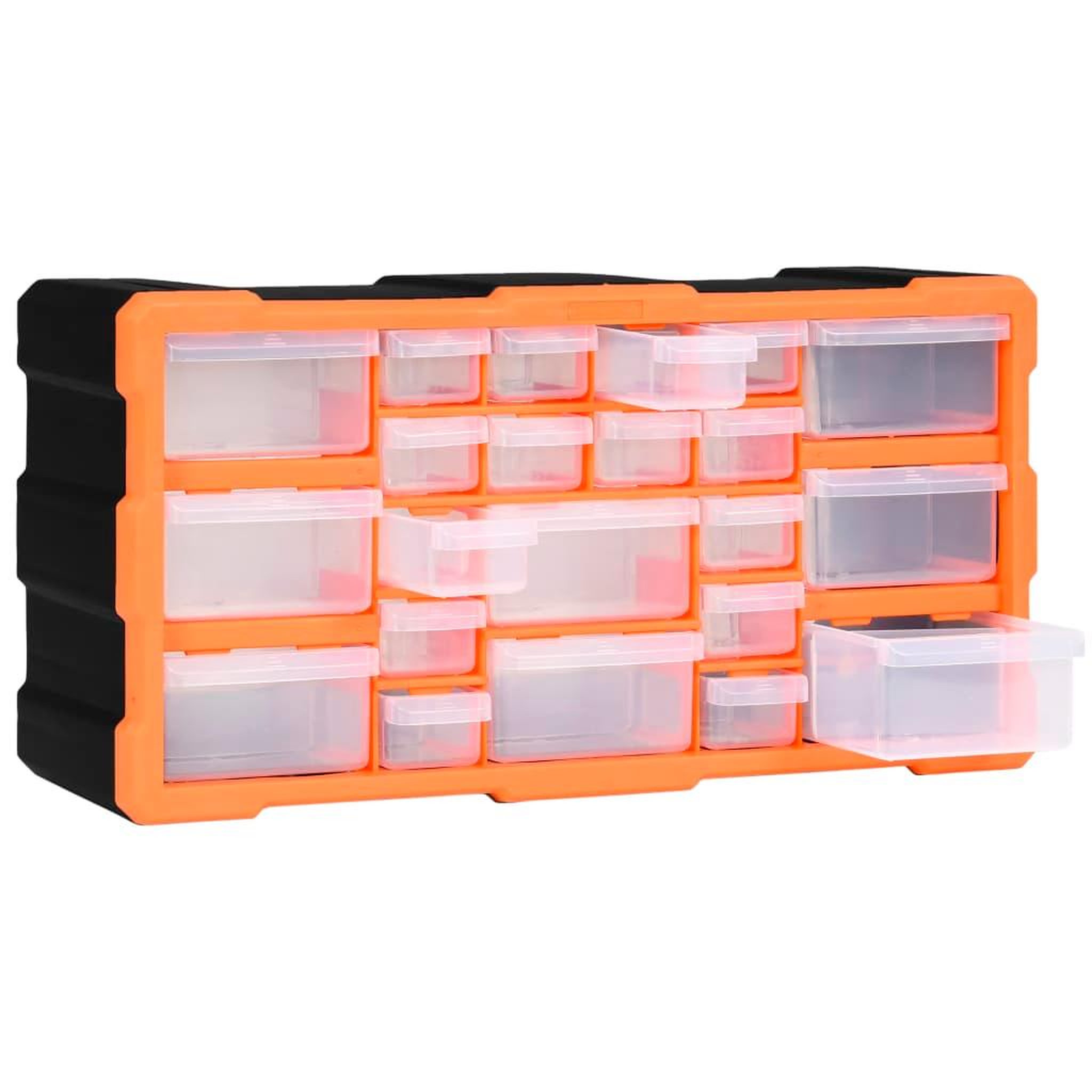 Voir la diapositive 5 : VIDAXL Organisateur multi-tiroirs avec 22 tiroirs 49x16x25,5 cm