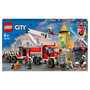 Voir la diapositive 1 : LEGO City 60282 - L&rsquo;unité de commandement des pompiers 