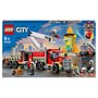 LEGO City 60282 - L&rsquo;unité de commandement des pompiers 