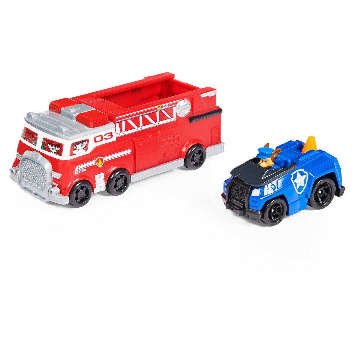 SPIN MASTER Pack Camion de Pompiers True Métal - La Pat' Patrouille