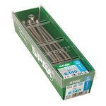 CENTRALE BRICO Lot de 20 vis inox tête fraisée torx SPAX, Diam.6 mm x L.140 mm
