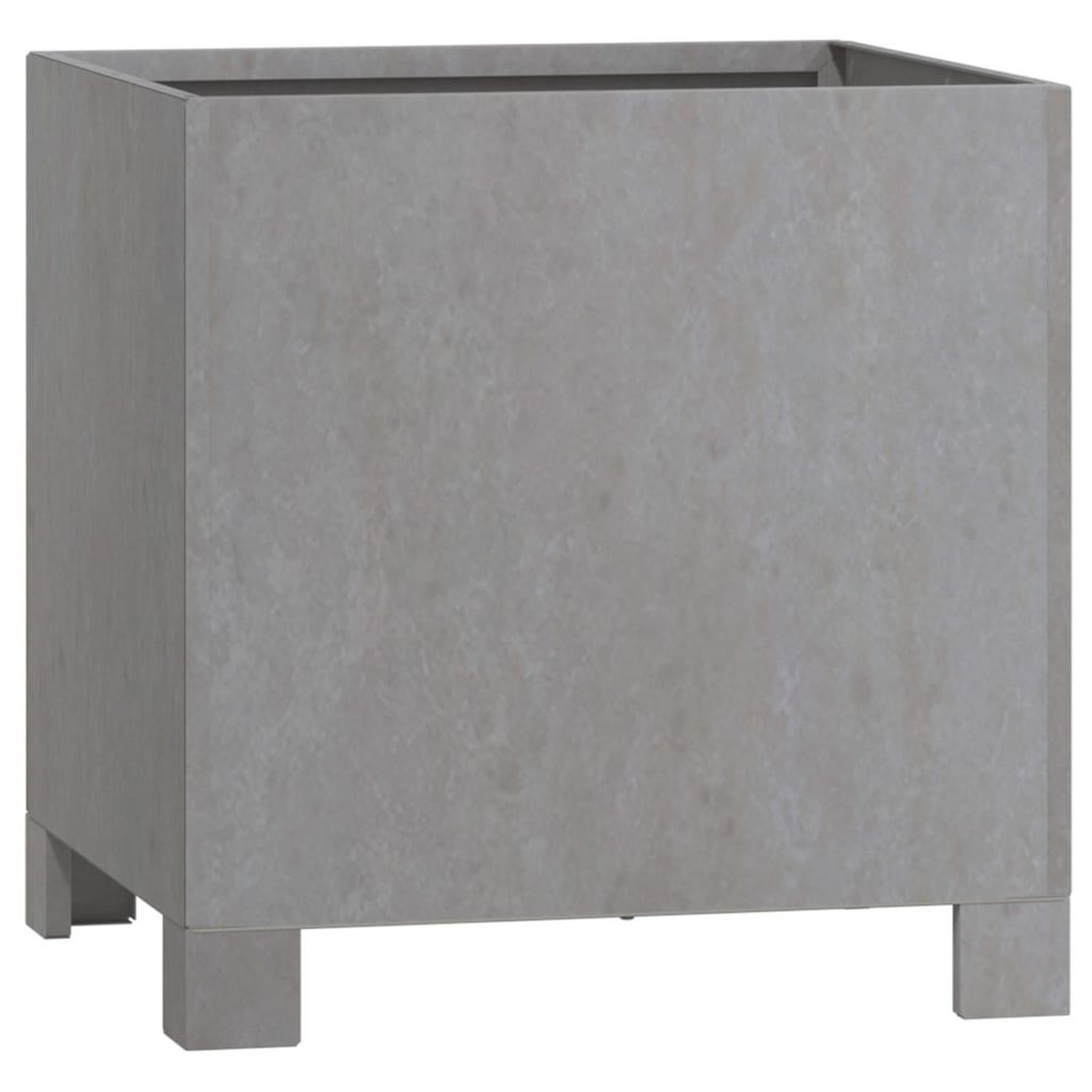 Voir la diapositive 4 : VIDAXL Jardiniere avec pieds Rouille 32x30x33 cm Acier corten