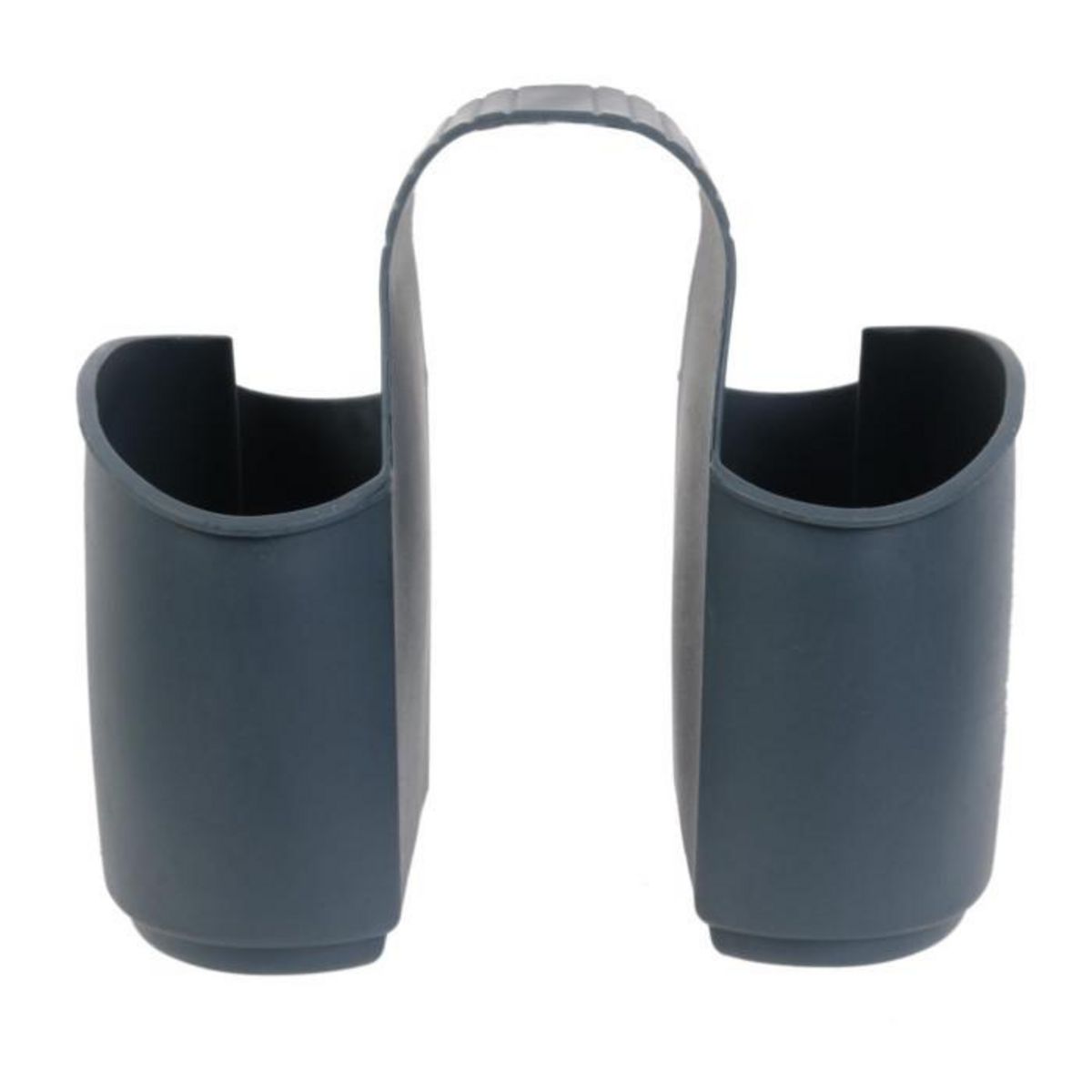 Paris Prix Porte-Éponges Double  Hygiène  14cm Gris