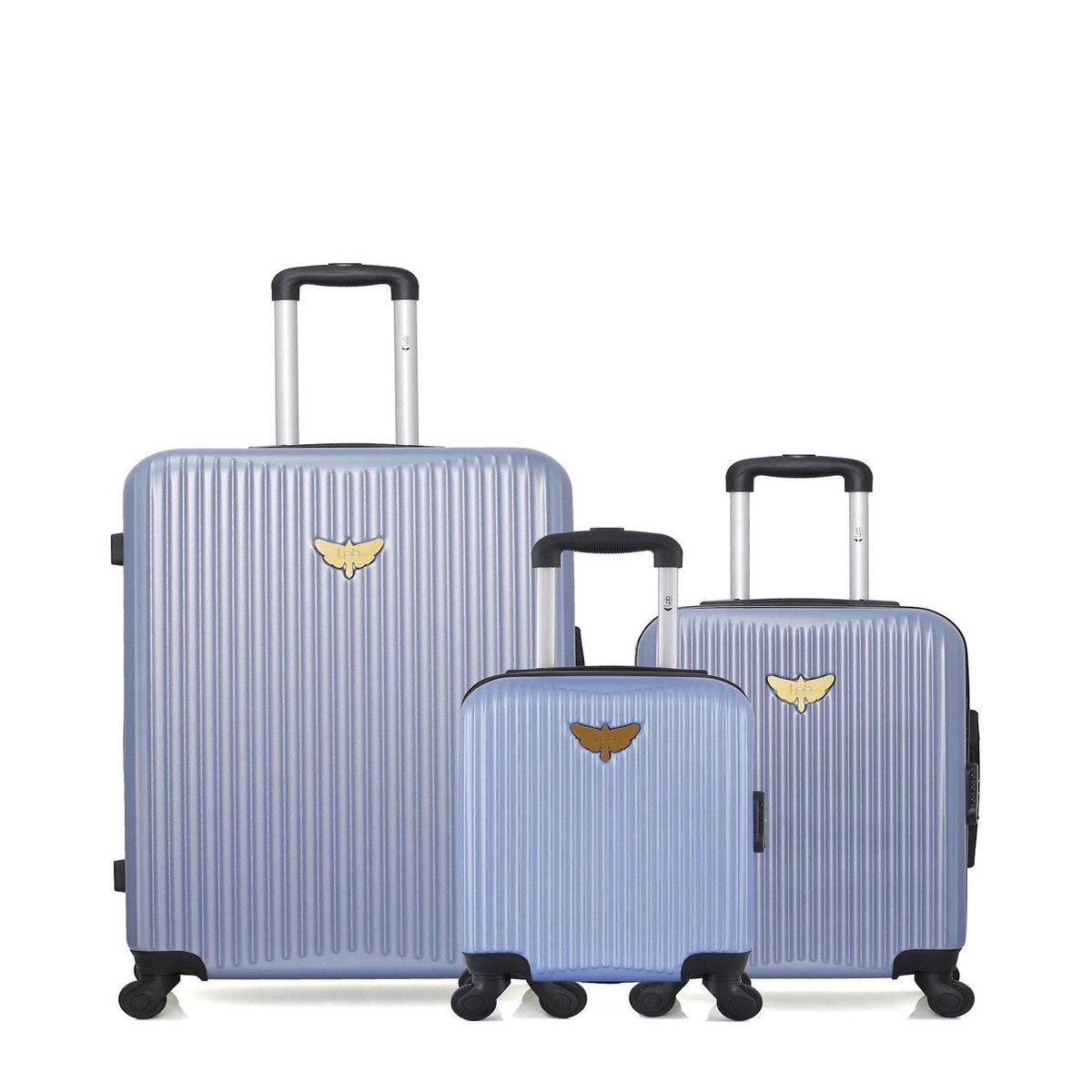 LES P'TITES BOMBES LPB LPB LUGGAGE - LOT DE 3 - Valises grand format, cabine et cabine XXS AGATA