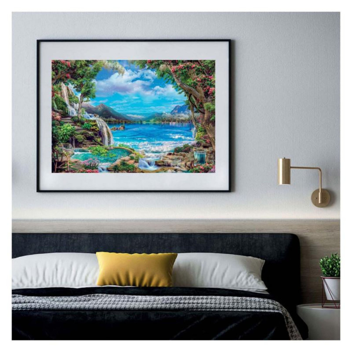 CLEMENTONI Puzzle Clementoni Haute Qualité Paradise on Earth 2000 pièces