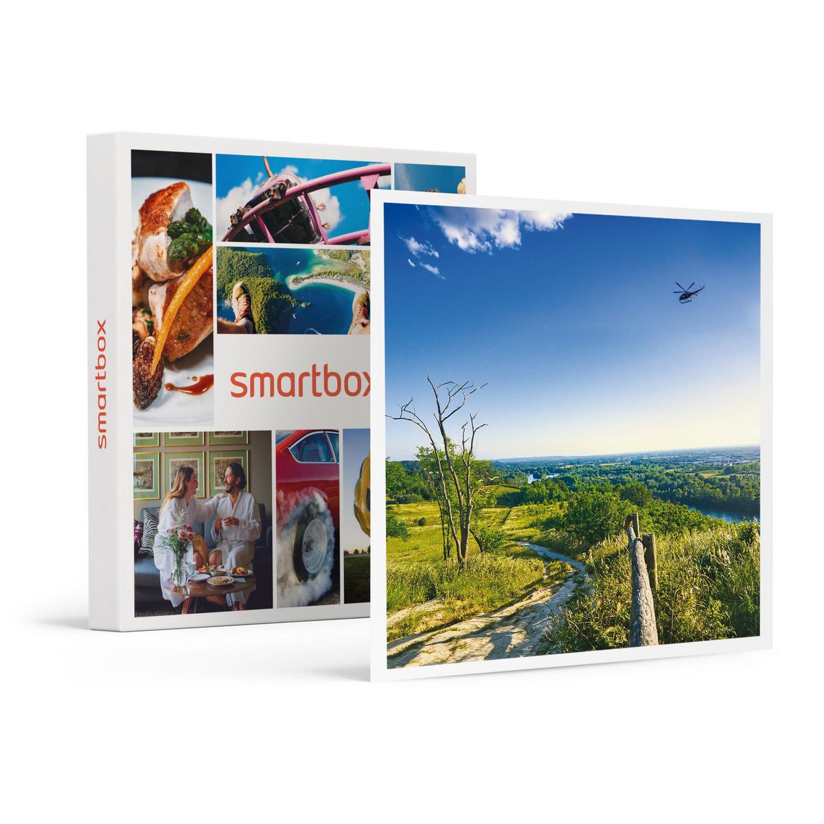 Smartbox Vol en hélicoptère de 20 min au-dessus de Toulouse - Coffret Cadeau Sport & Aventure