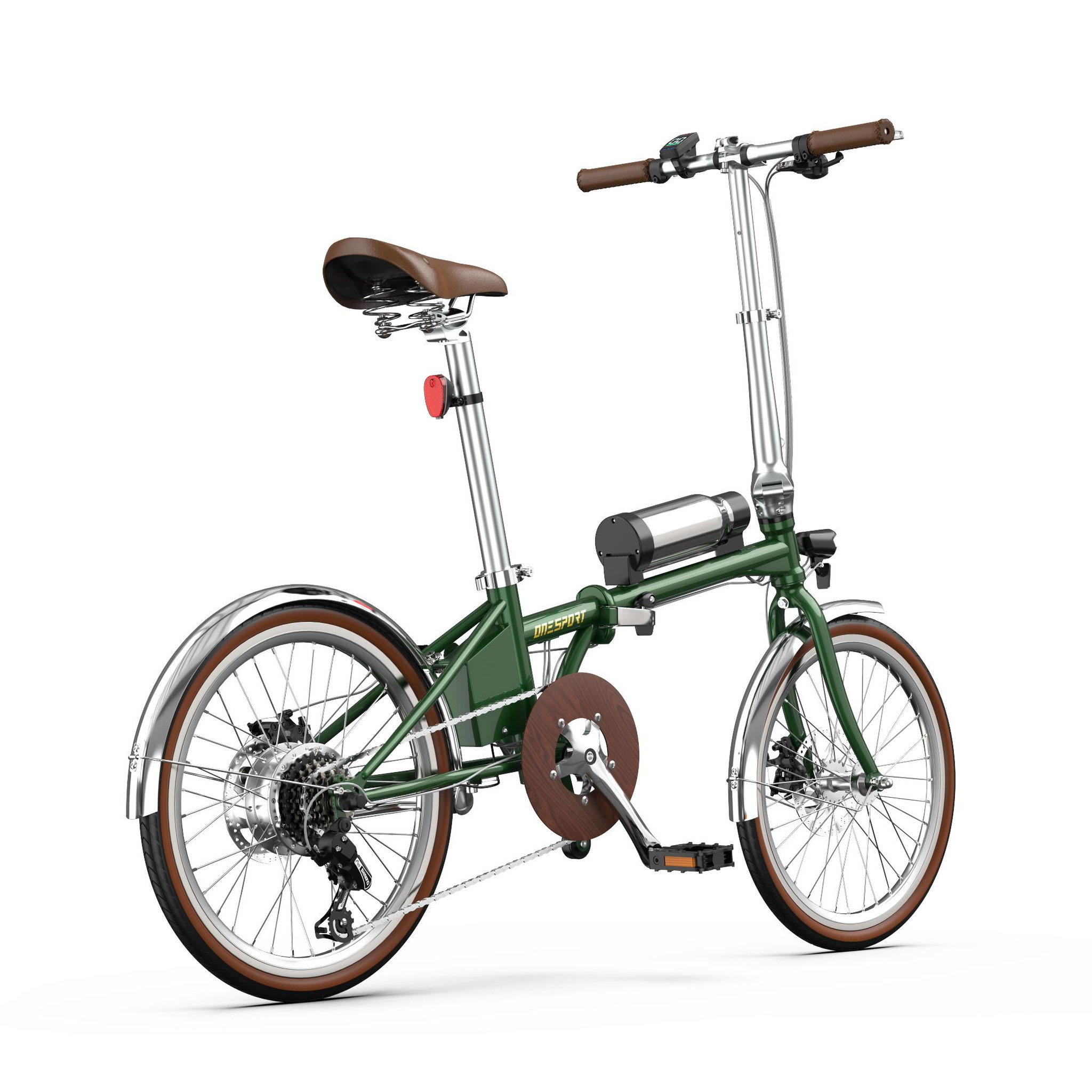 Voir la diapositive 4 : ONESPORT Vélo électrique pliant ONESPORT OT02 Pro