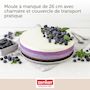Voir la diapositive 2 : ZENKER Set pâtisserie avec moule à manqué 26 cm, 2 bols à mixer, verre mesureur et spatule Zenker