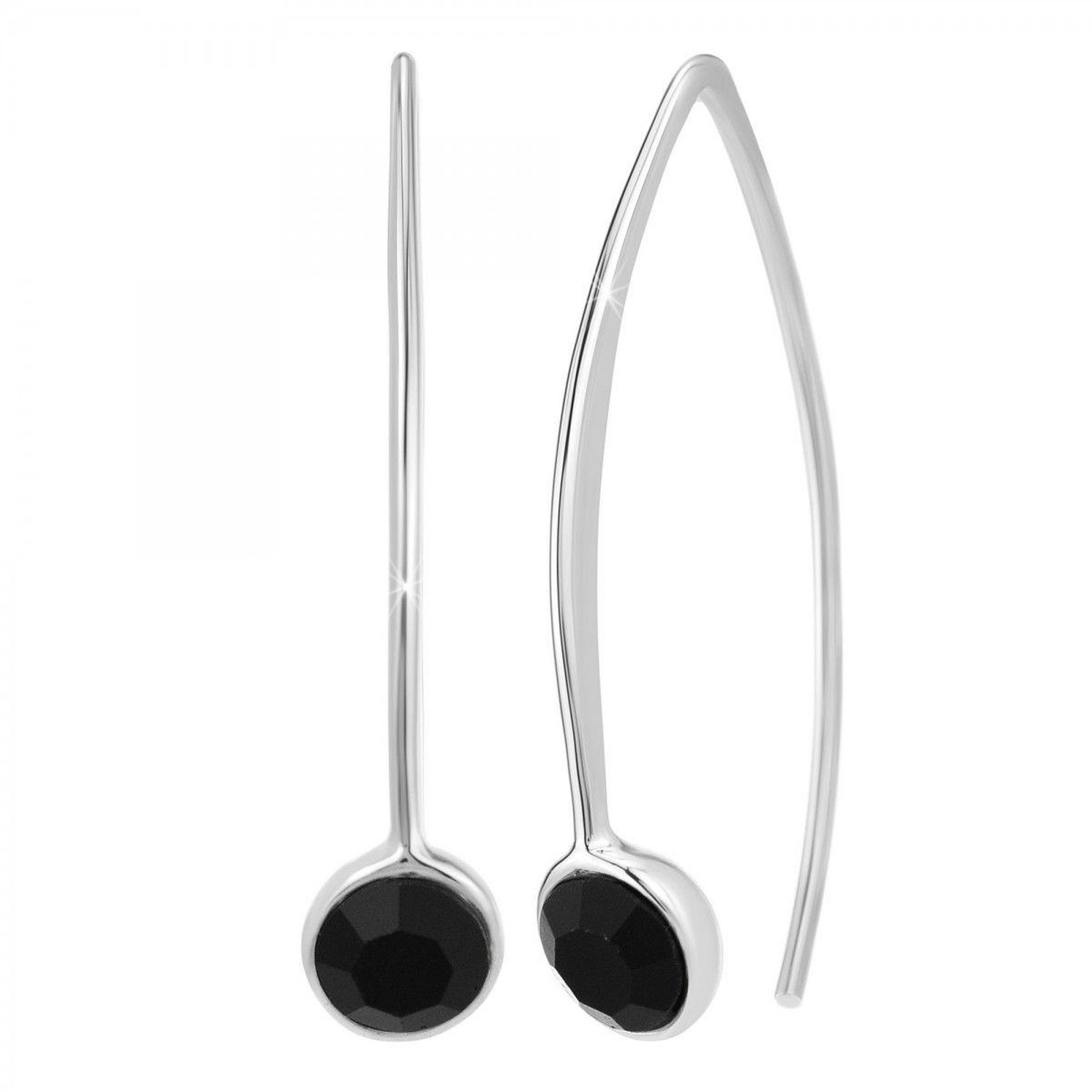 SC CRYSTAL Boucles d'oreilles SC Crystal ornées de Zirconium