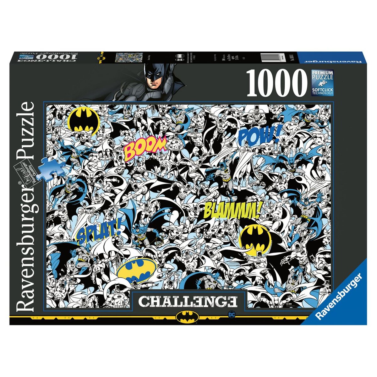 RAVENSBURGER Puzzle Challenge 1000 pièces Batman