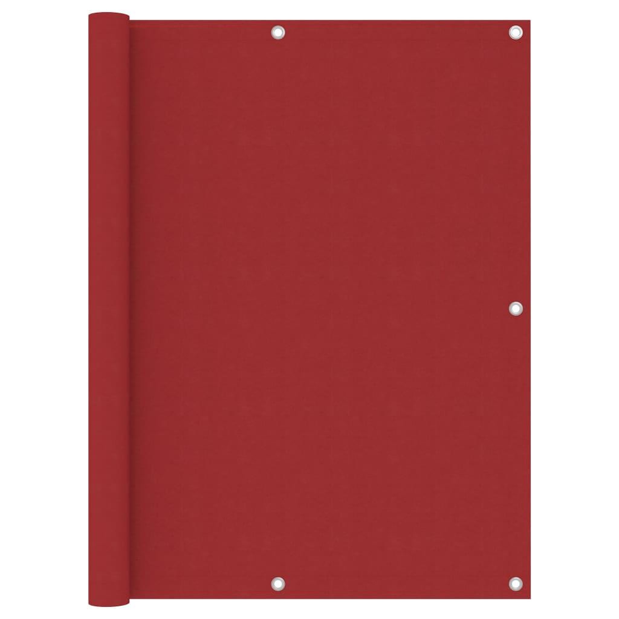Voir la diapositive 1 : VIDAXL Ecran de balcon Rouge 120x600 cm Tissu Oxford