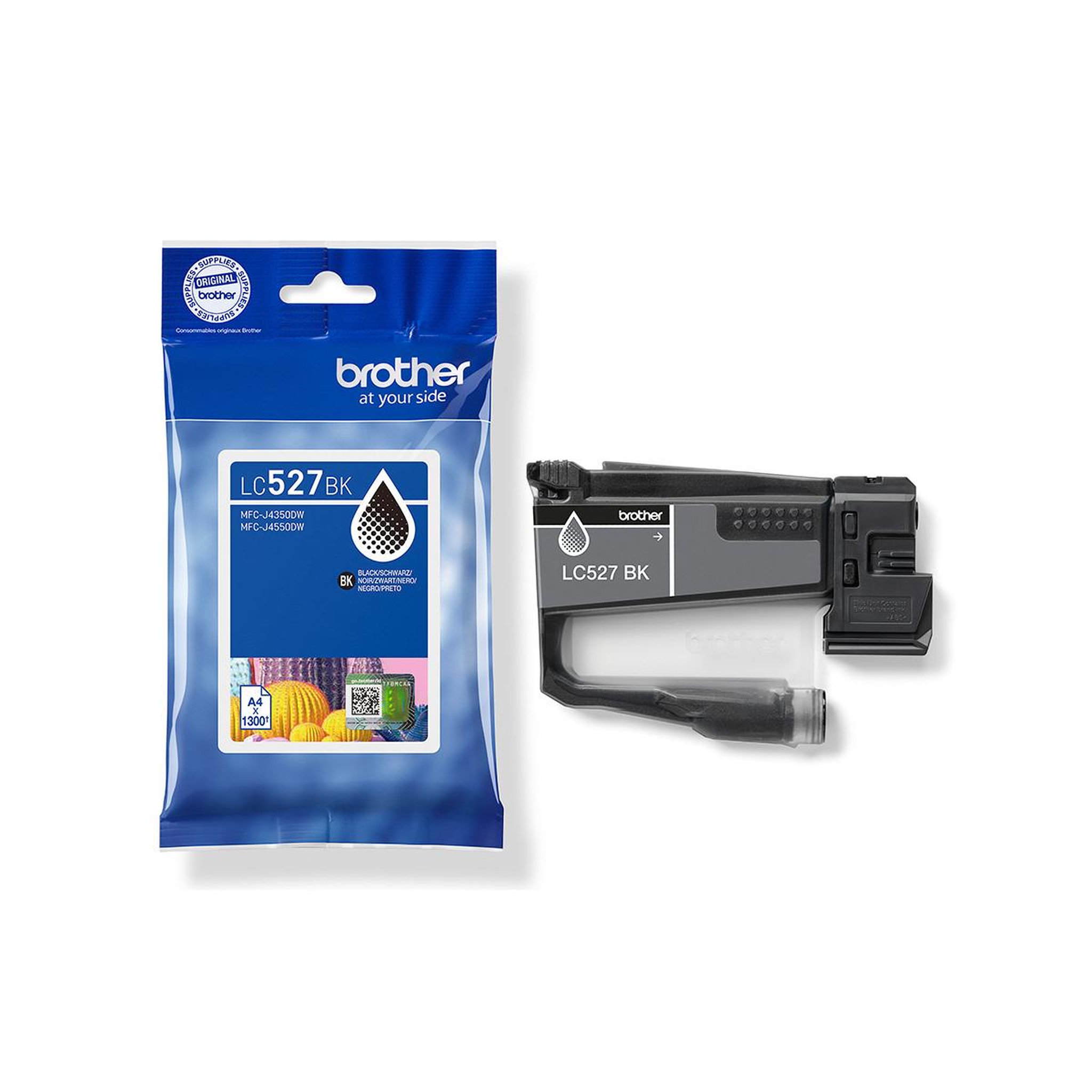 Voir la diapositive 3 : Brother Cartouche d'encre Originale LC527 Noire Standard - LC527BK