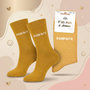 Voir la diapositive 4 : OZABI Chaussettes Femme Lurex Message Humoristique