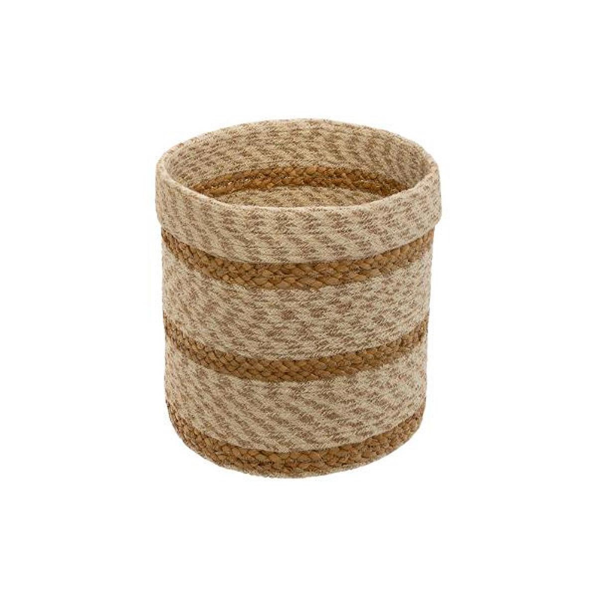 Voir la diapositive 4 : ATMOSPHERA Lot de 4 Paniers en Jute  Seagrass  28cm Naturel