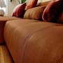 Voir la diapositive 3 : LISA DESIGN Onyx - canapé modulable d'angle gauche 5 places - en tissu