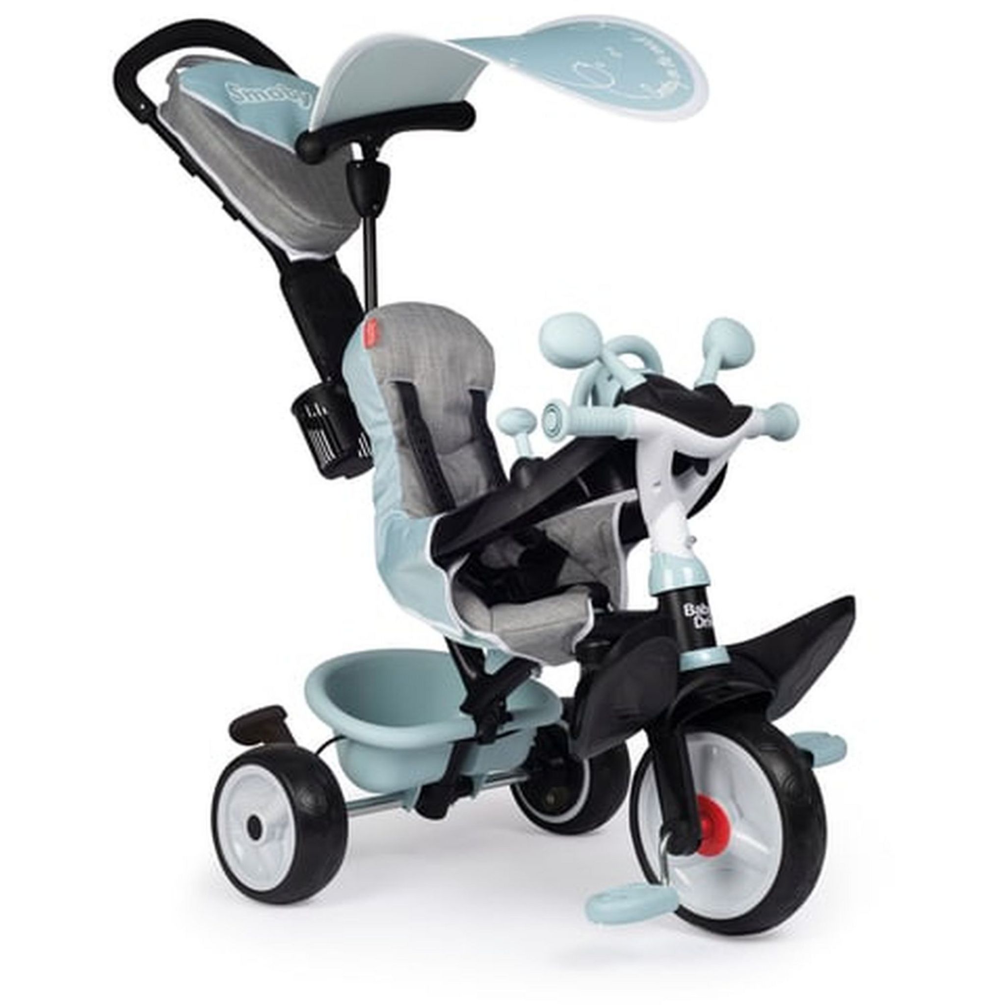 SMOBY Tricycle Baby Driver Plus - Bleu