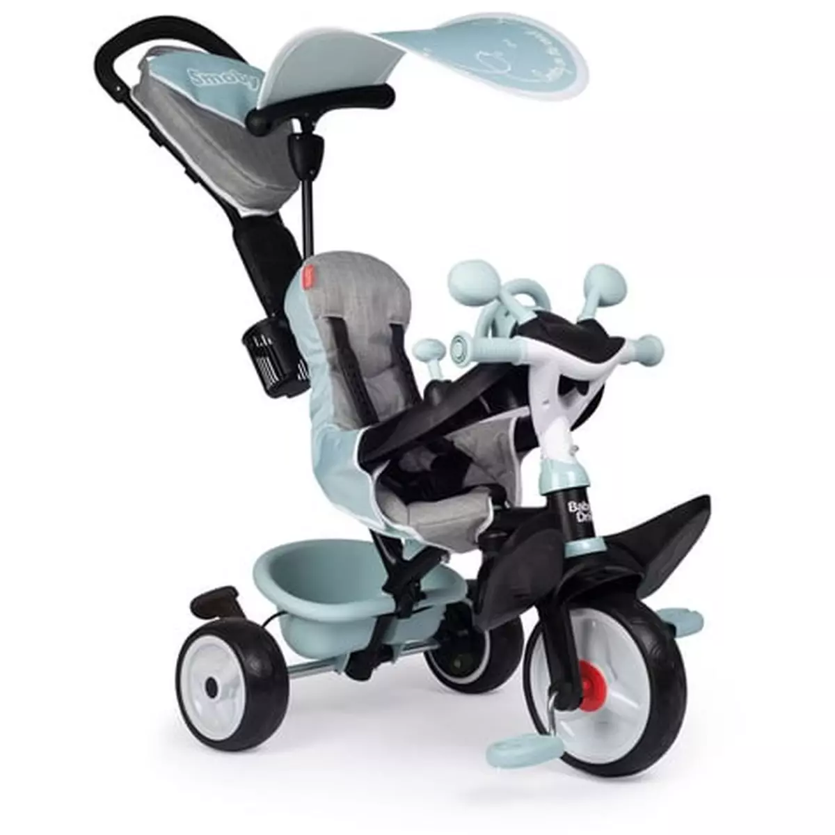 SMOBY Tricycle Baby Driver Plus - Bleu