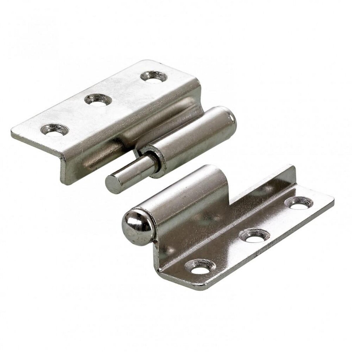 CENTRALE BRICO Lot de 2 paumelles acier pour meuble HETTICH, L.50 x l.40 mm