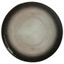 Voir la diapositive 1 : SECRET DE GOURMET Lot de 6 Assiettes Plates  Jem  28cm Noir & Argent