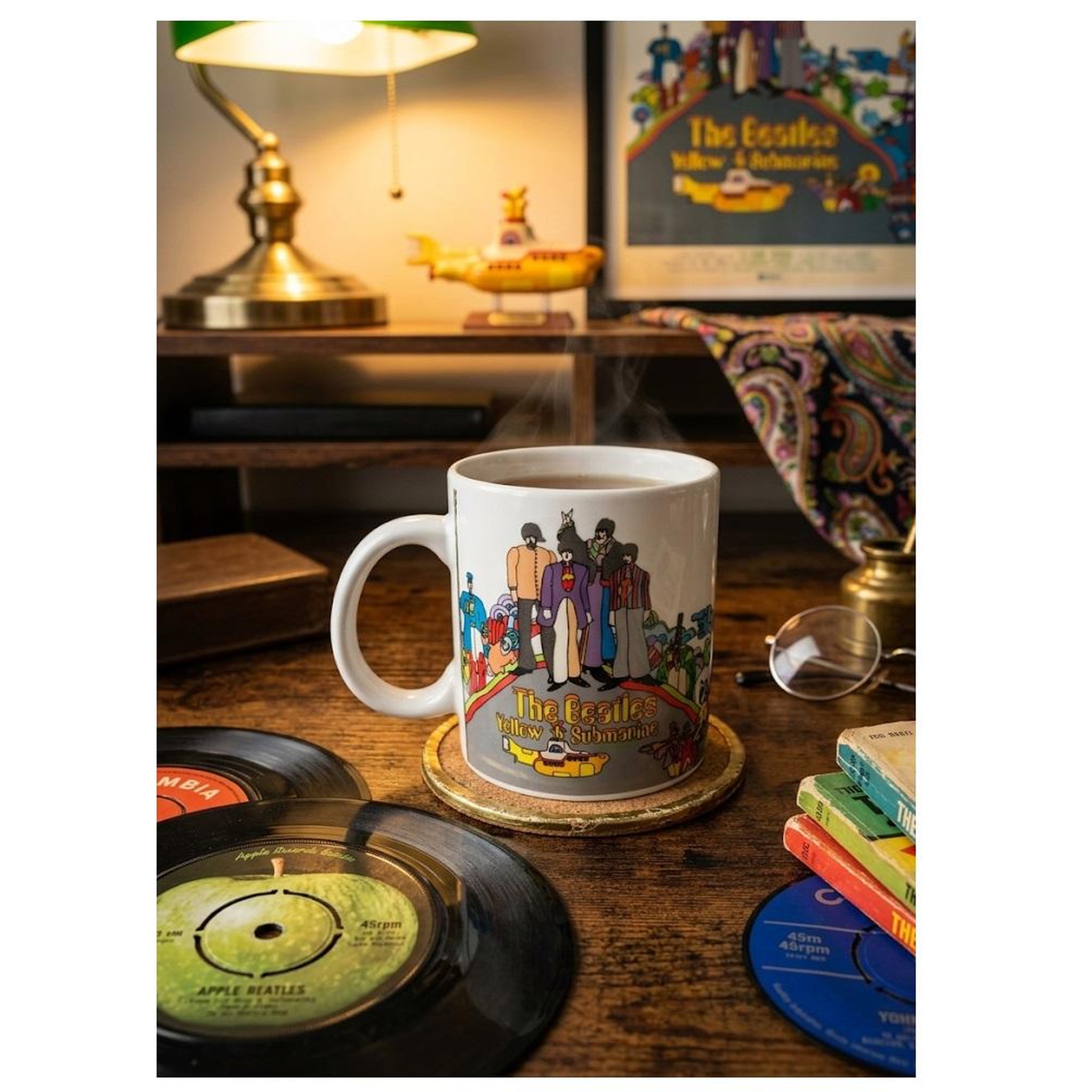Voir la diapositive 6 : Eden Mug en céramique the beatles yellow et submarine 9 cm