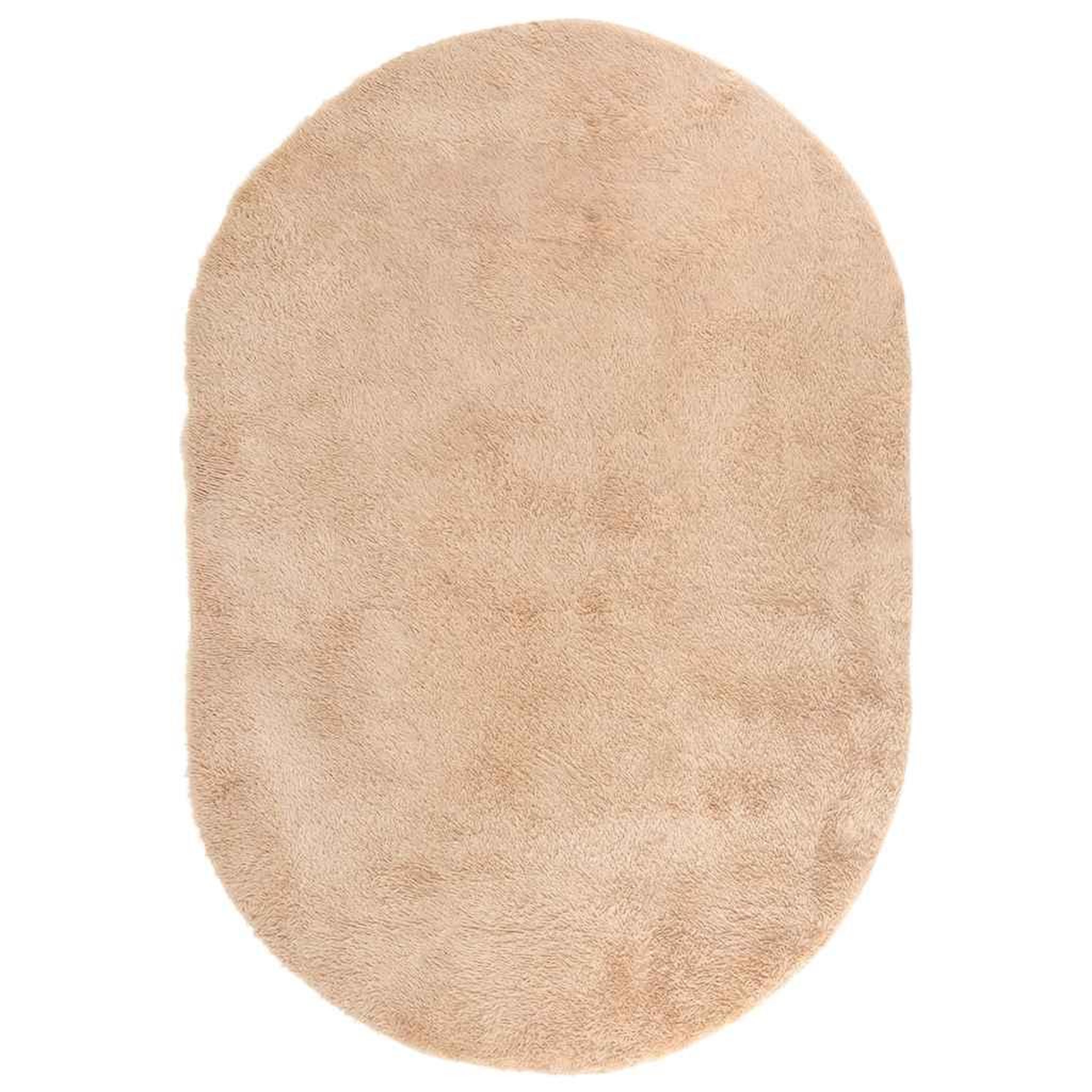 Voir la diapositive 2 : VIDAXL Tapis Shaggy a poils longs NAVARRA beige 300x200 cm polyester