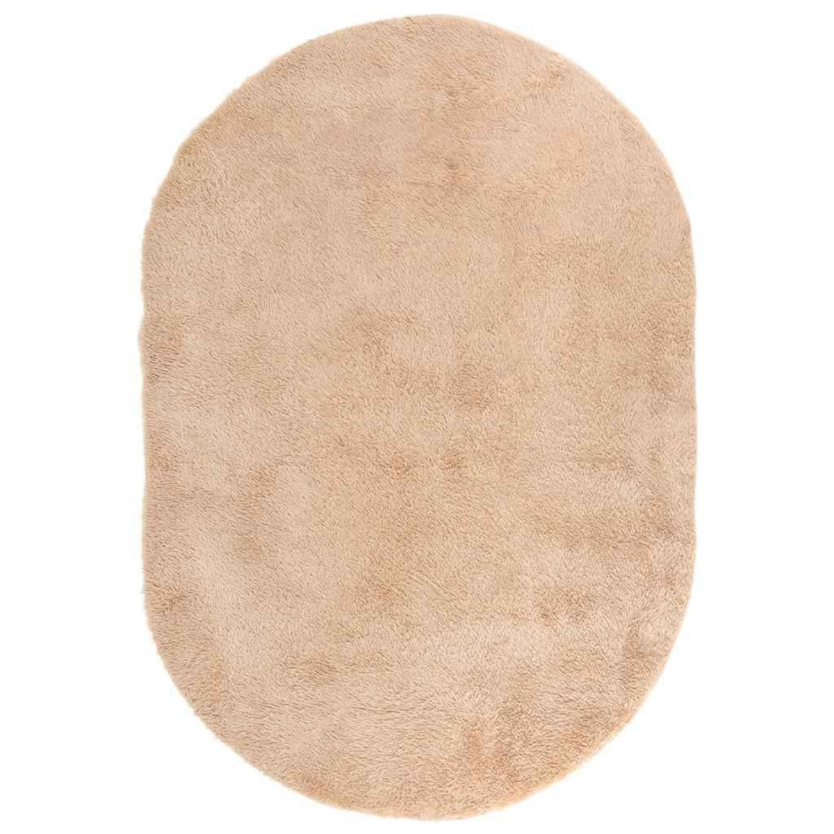 VIDAXL Tapis Shaggy a poils longs NAVARRA beige 300x200 cm polyester