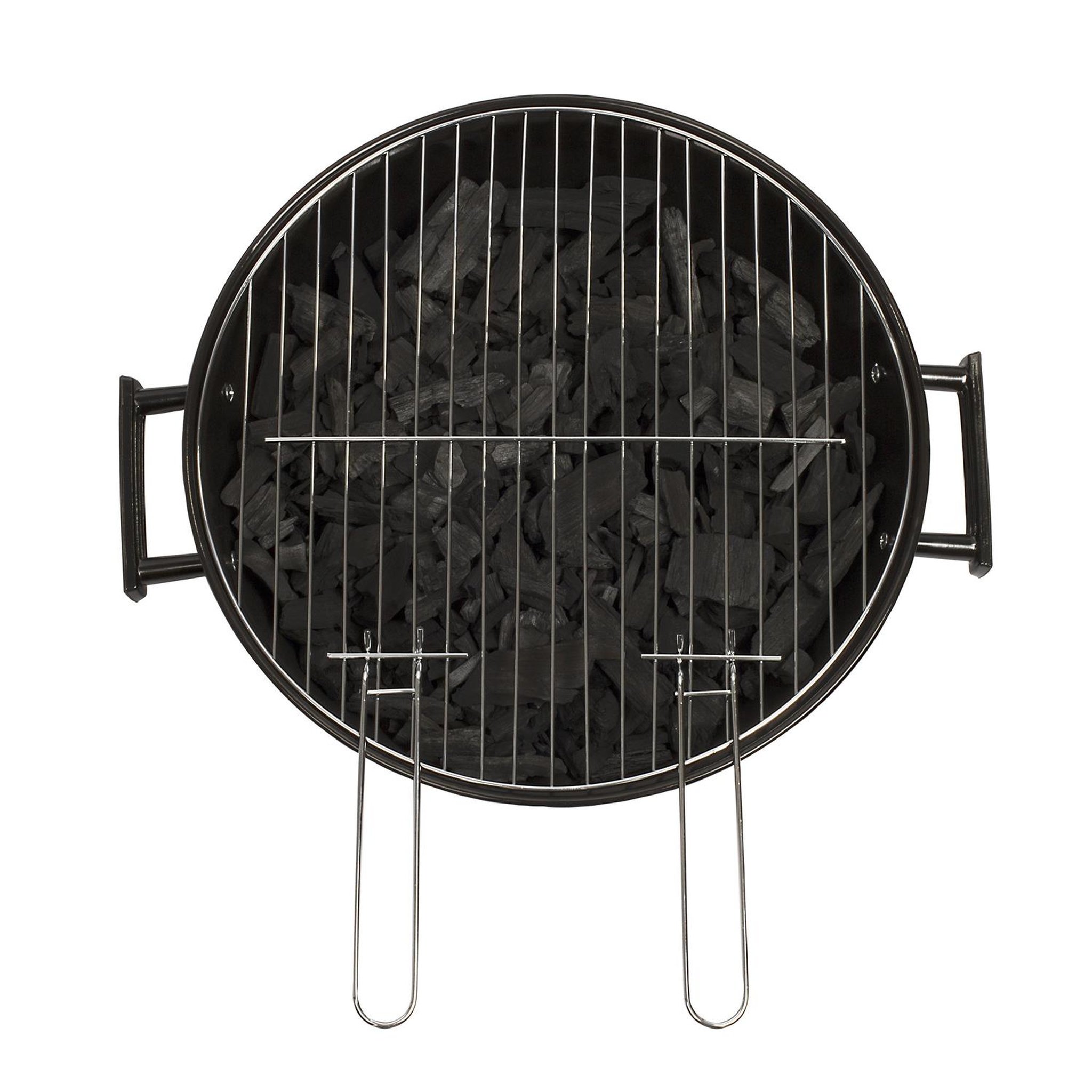 Voir la diapositive 3 : LIVOO Barbecue à charbon 41cm rouge/noir - doc172r