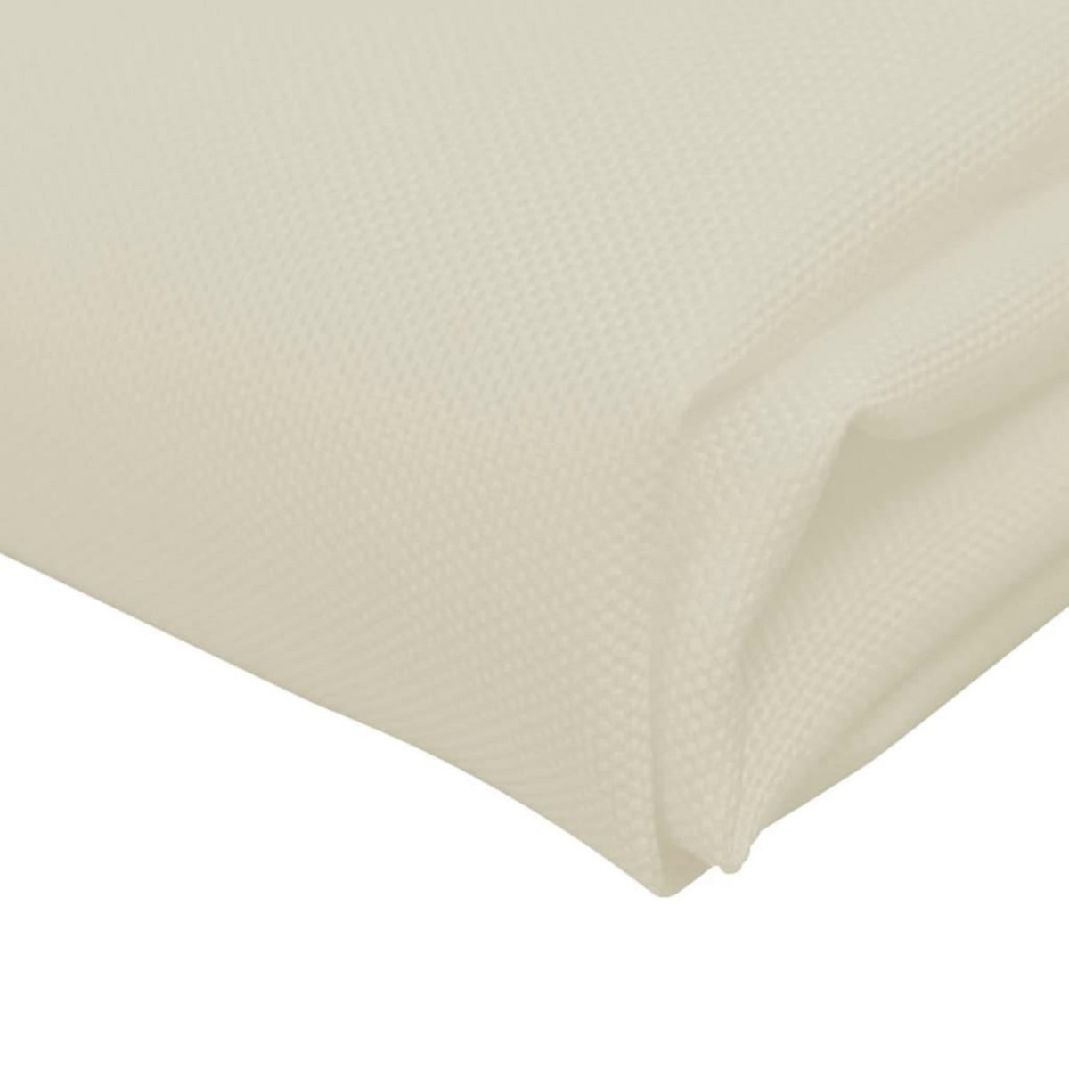 VIDAXL Serviettes de table 10 pcs Creme 50x50 cm