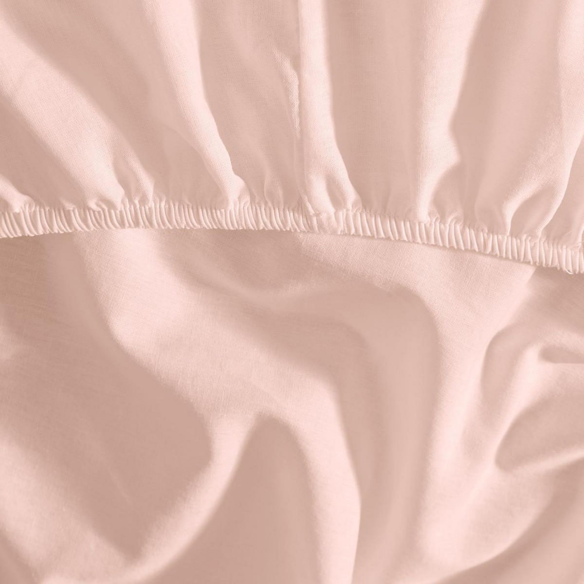 Sensei Maison Drap housse en percale lavée bonnet 30 cm HOME WASHED