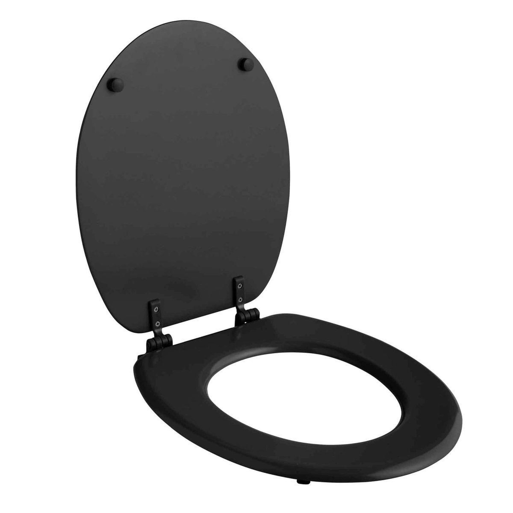 Voir la diapositive 2 : Douceur d'Intérieur Abattant wc uni  vitamine  45cm anthracite