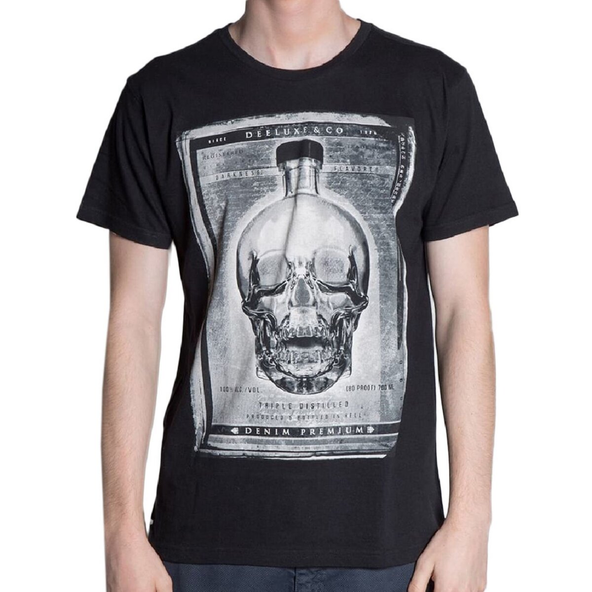 Tee shirt homme deeluxe hot sale