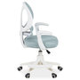 Voir la diapositive 3 : IDIMEX Chaise de bureau pour enfant ISLA pivotante